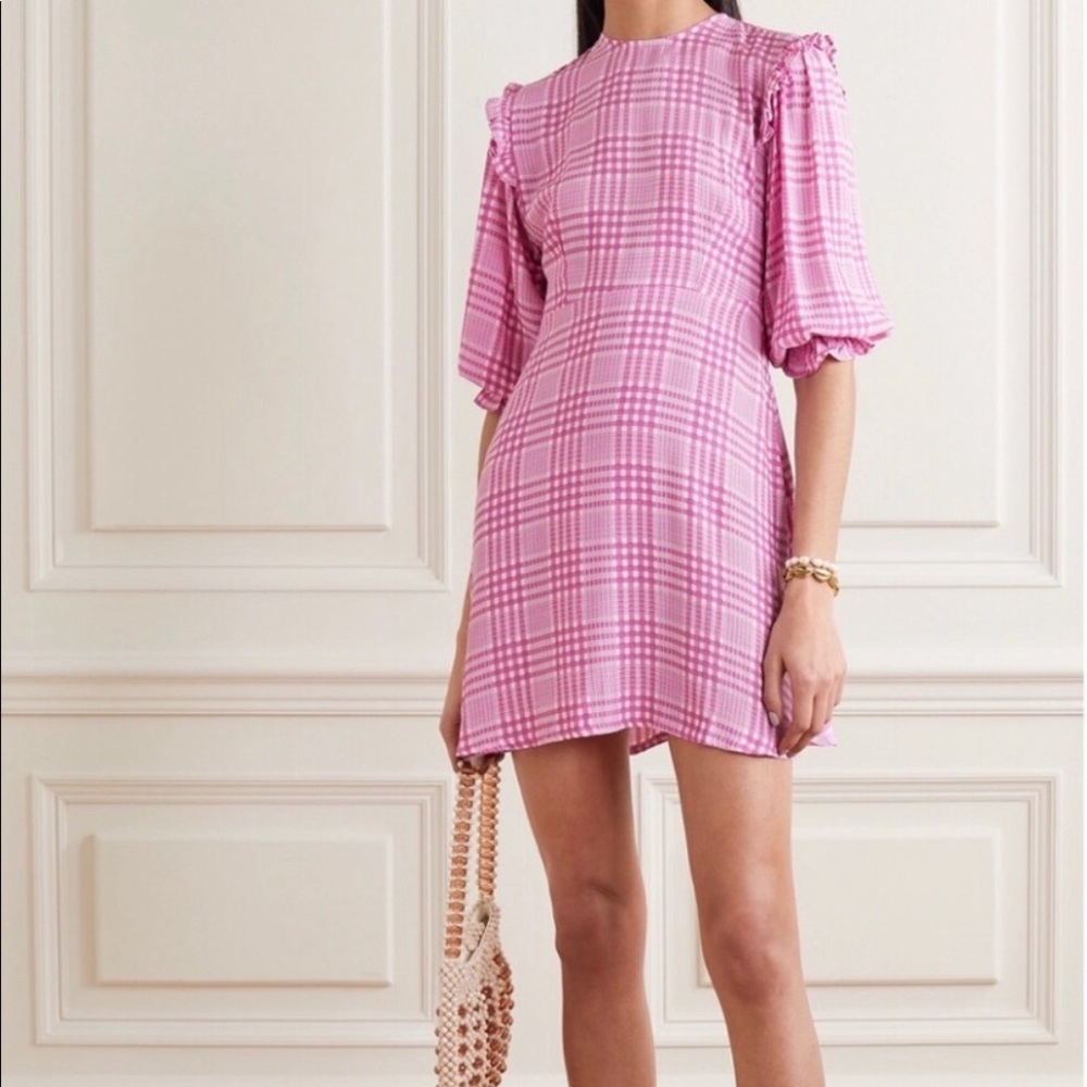 FAITHFULL THE BRAND EDWINA RUFFLED Dress size 6 - Picture 1 of 7